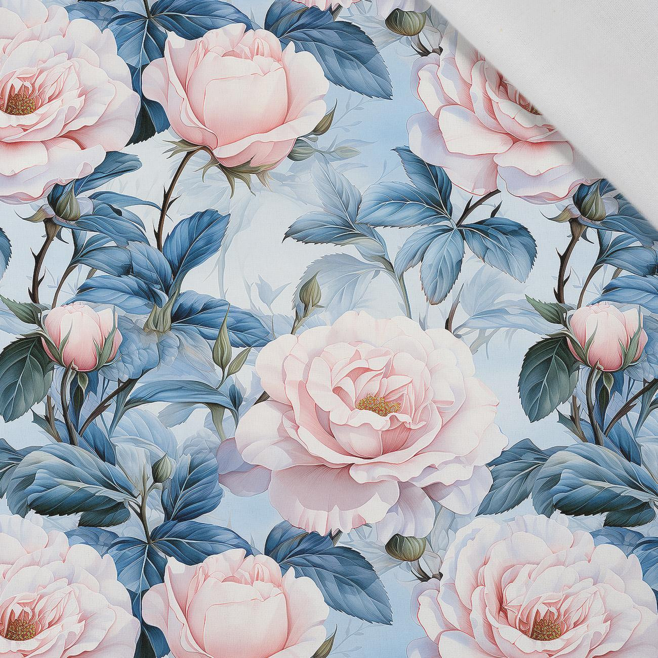 PASTEL FLOWERS WZ.14 - viscose woven fabric