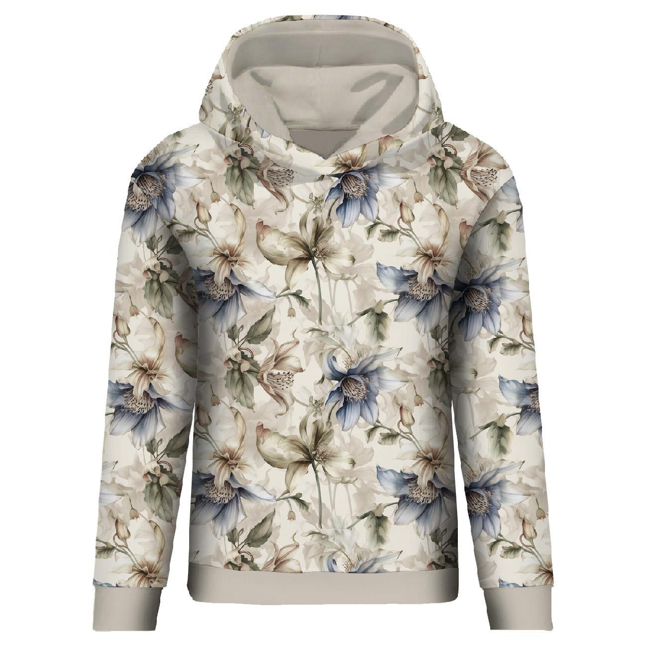 PASTEL FLOWERS WZ.5 - viscose woven fabric
