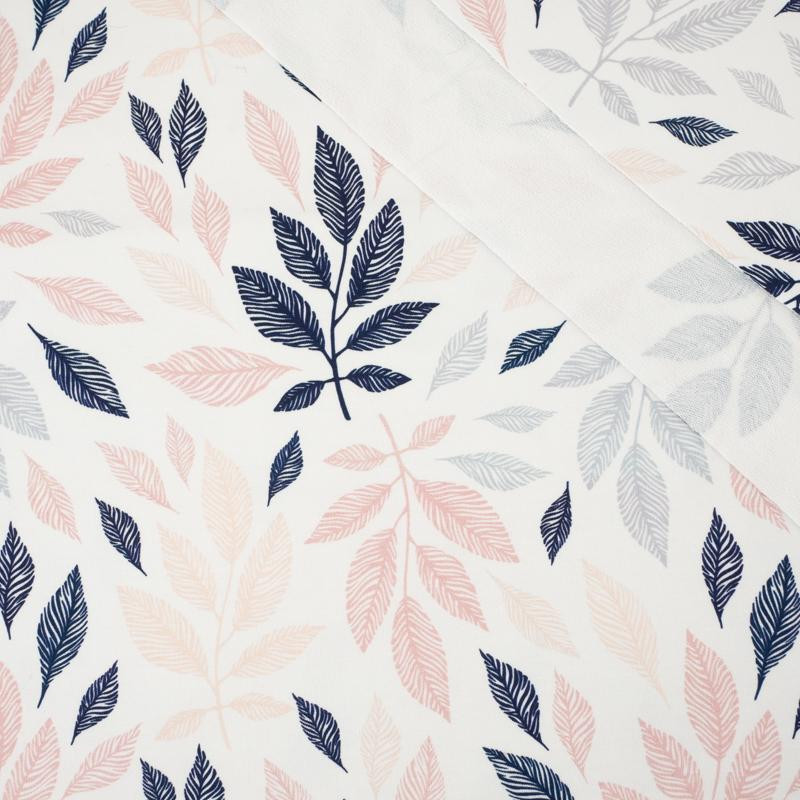 PASTEL LEAVES - looped knit 