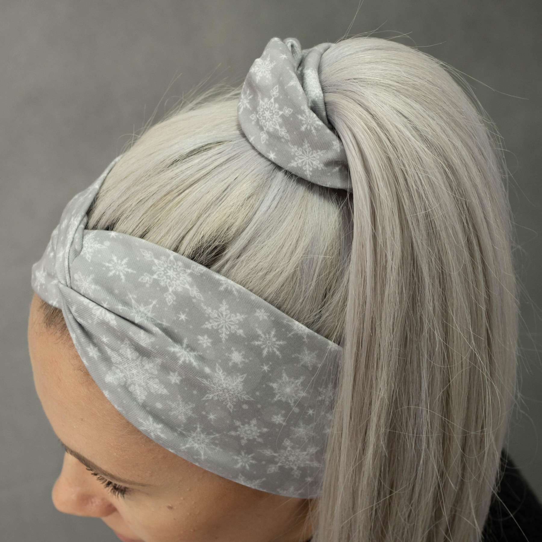 HEADBAND AND HAIR ELASTIC 3KPL - PATTERN 10 - sewing set