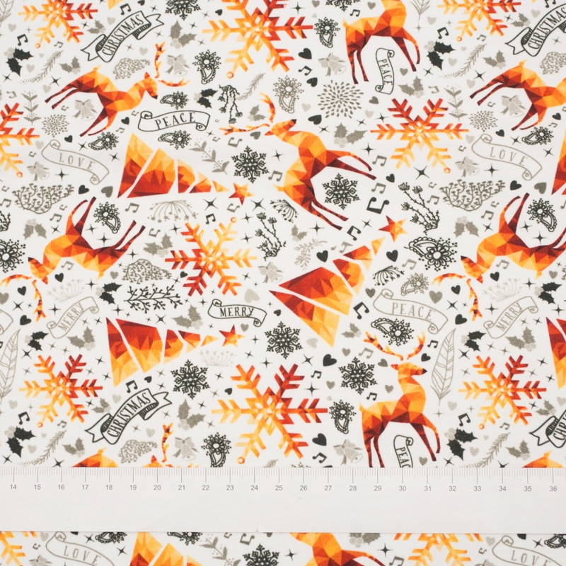 GOLDEN DEERS - looped knit SP250