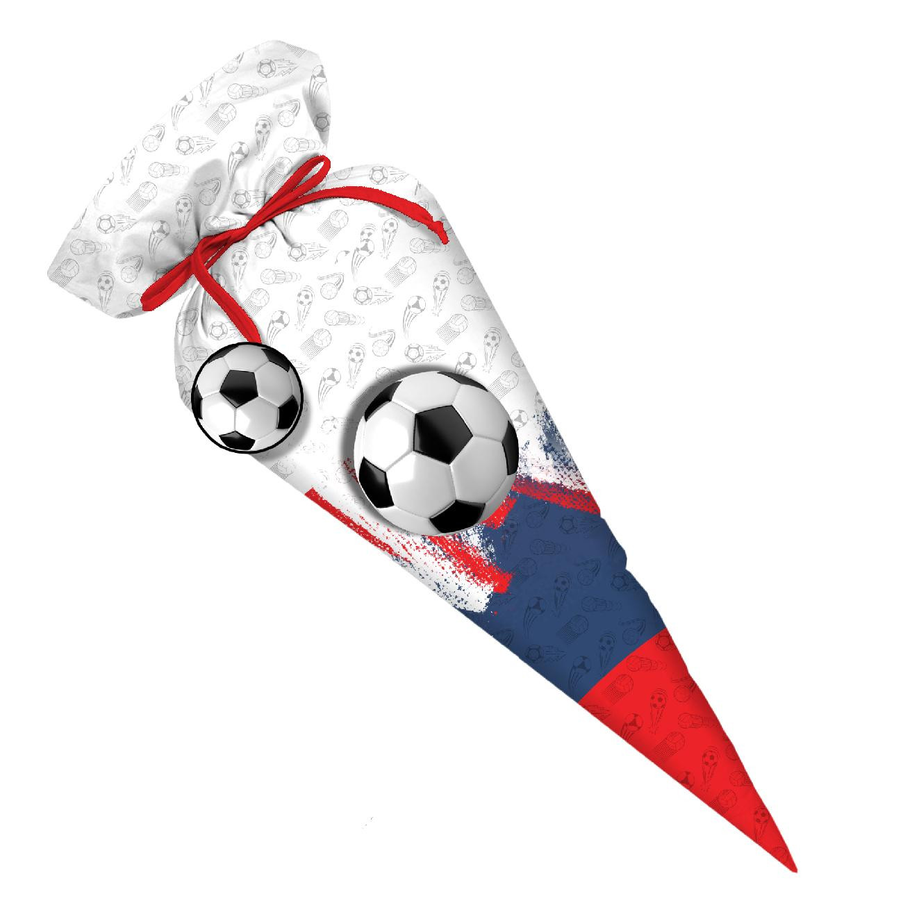 First Grade Candy Cone - FOOTBALL pat. 1 - sewing set