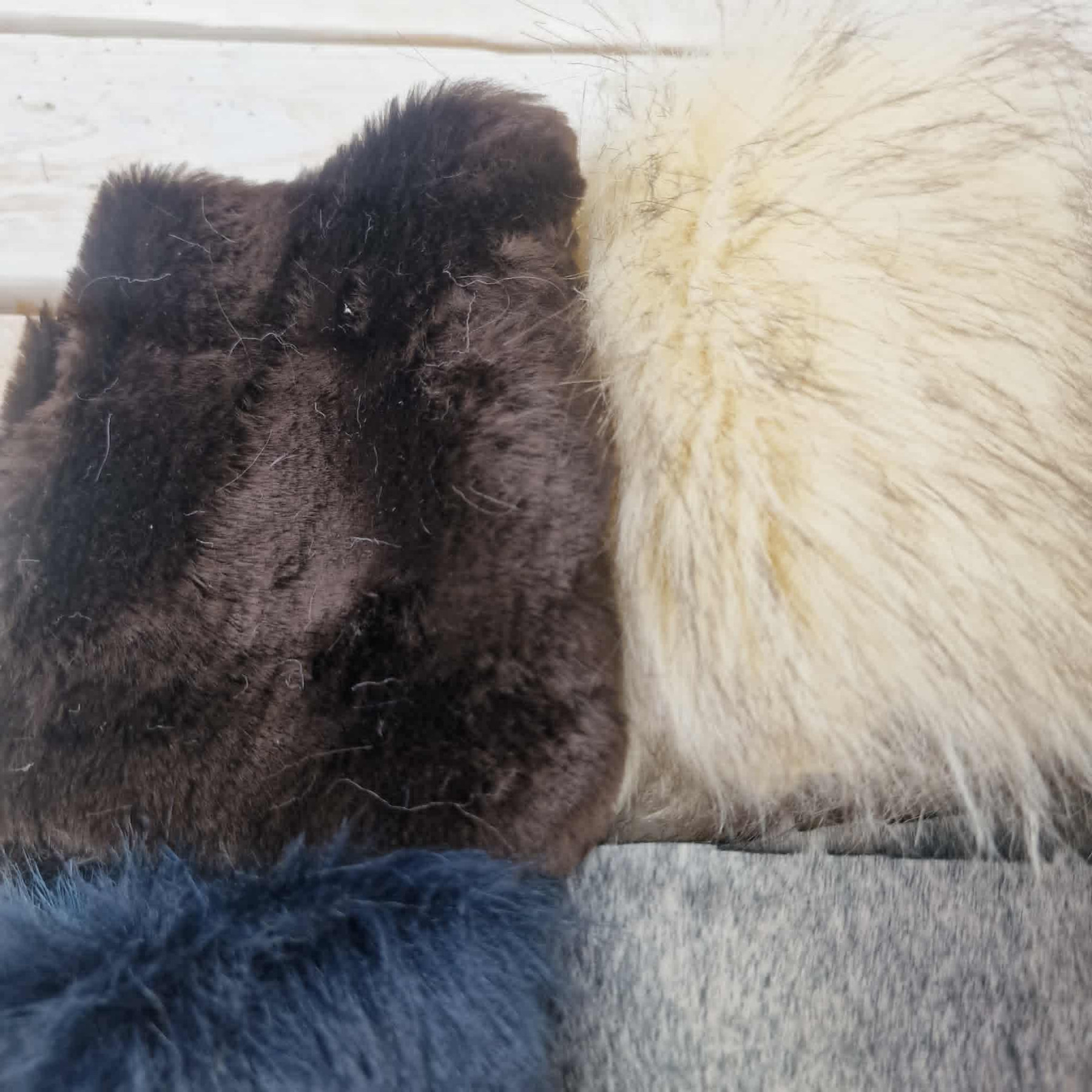 Bundle of Faux Fur Pieces PAT. 2