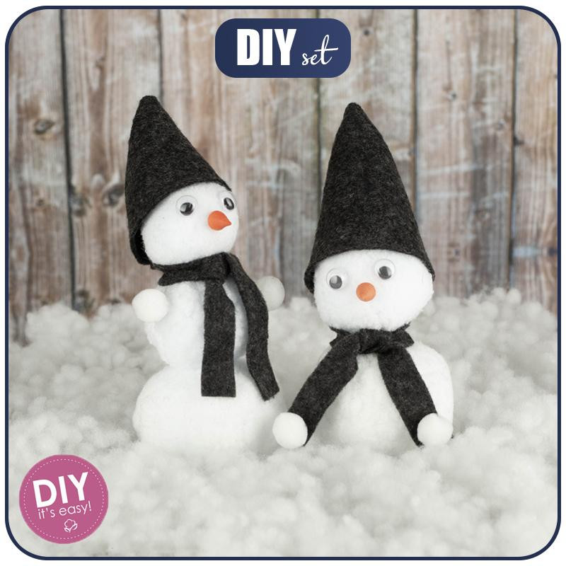 SNOWMAN - GRAPHITE - DIY IT'S EASY