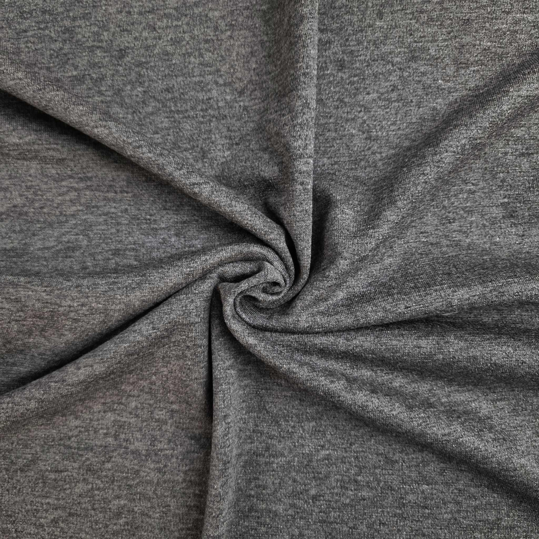 D-08 MELANGE GRAPHITE - Punto knitwear 
