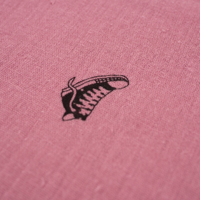 SNEAKERS / rose quartz - cotton muslin