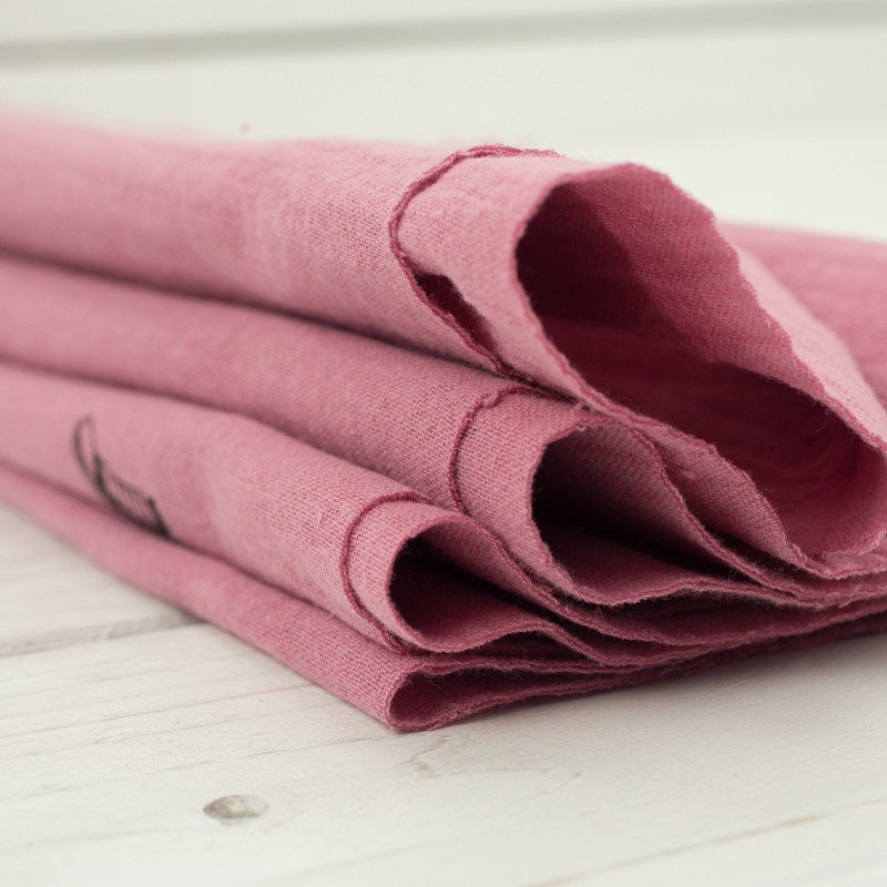 SNEAKERS / rose quartz - cotton muslin