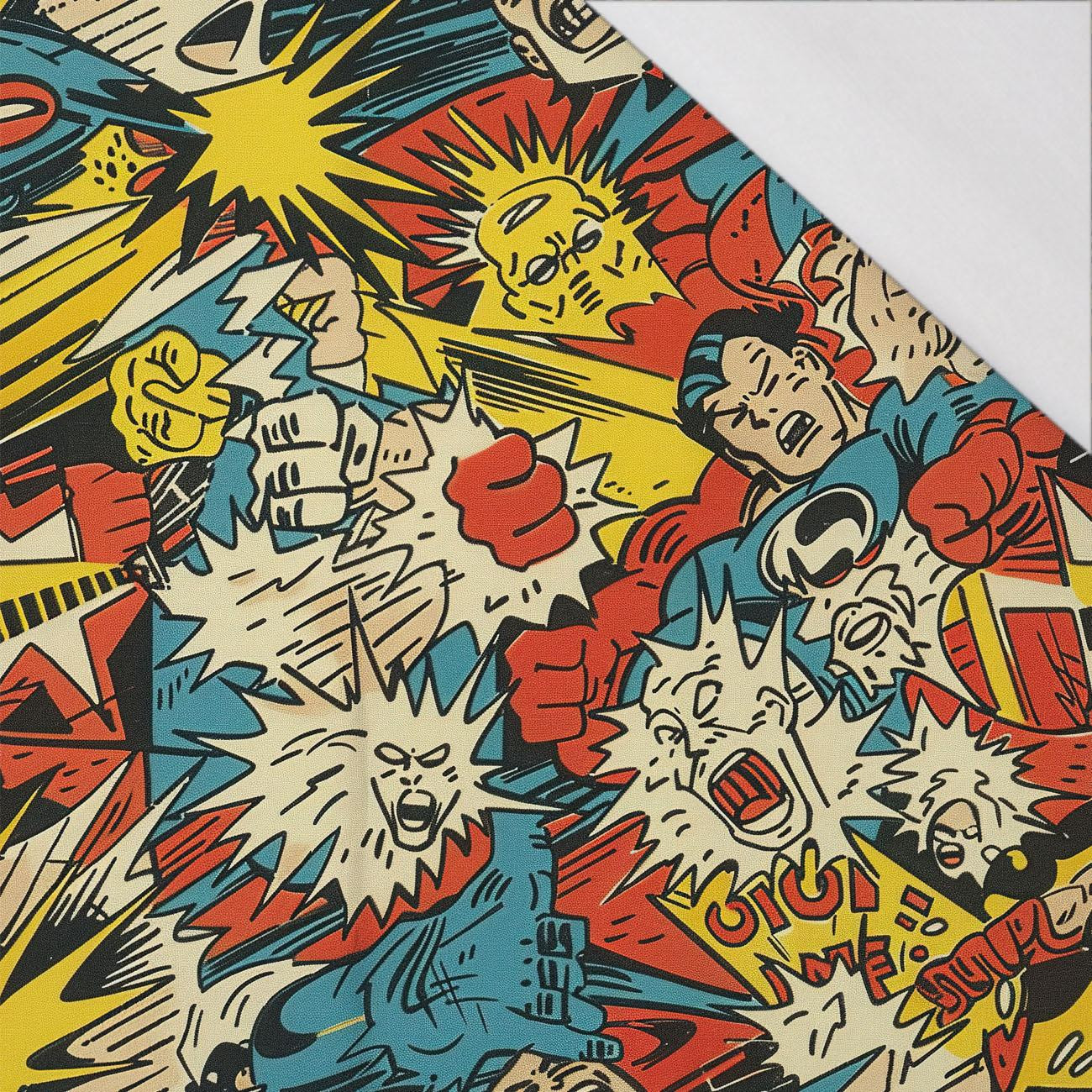 RETRO COMICS PAT.2 - single jersey 