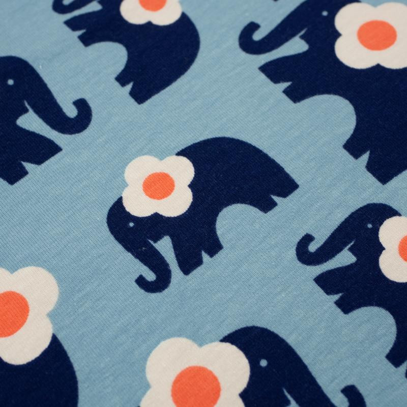 ELEPHANTS / FAIR WORLD / baby blue - single jersey TE210