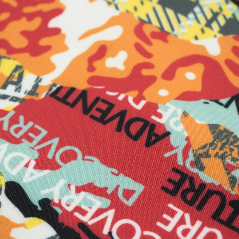 CAMOUFLAGE COLORFUL - softshell