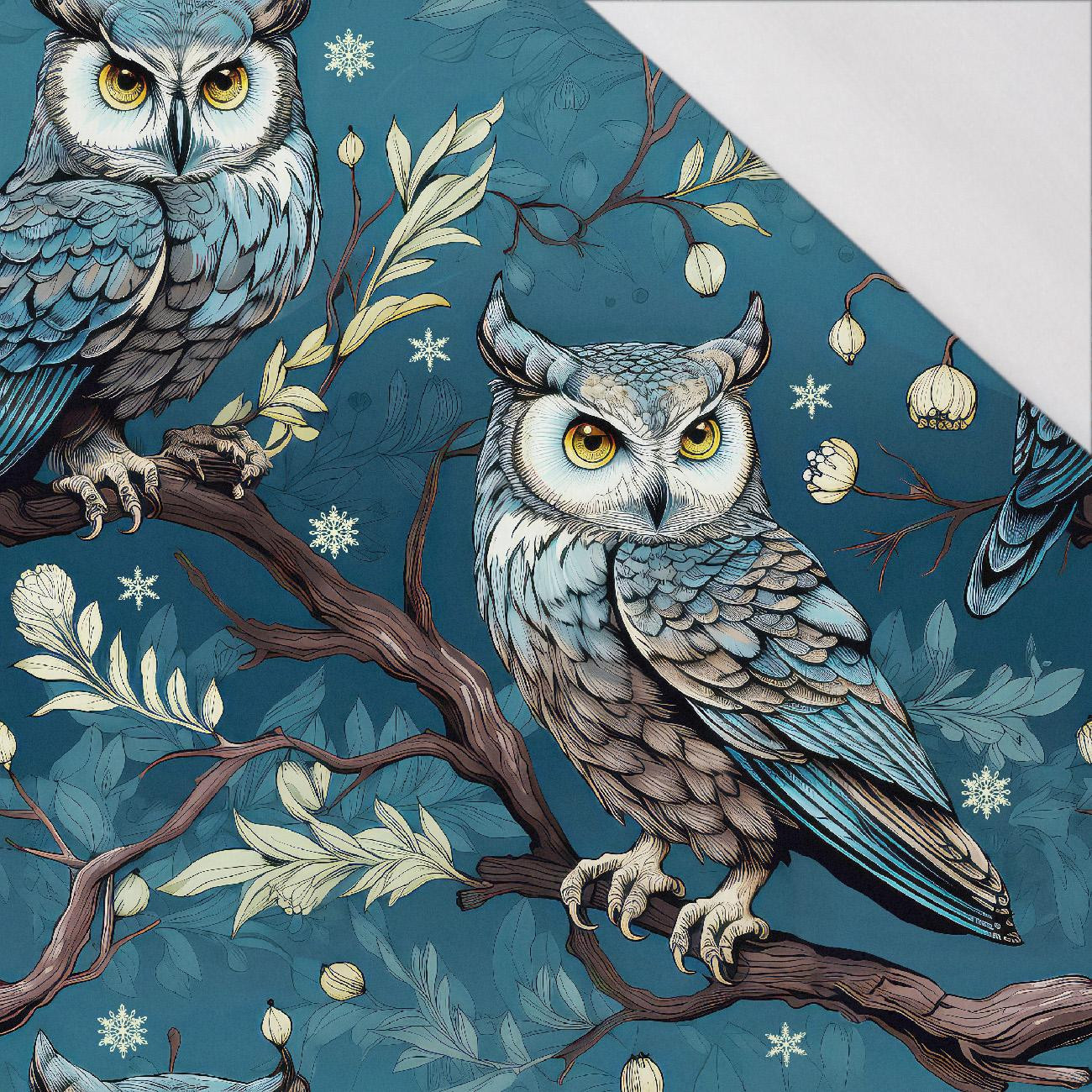 PASTEL BIRDS PAT.3 (OLW) - single jersey 