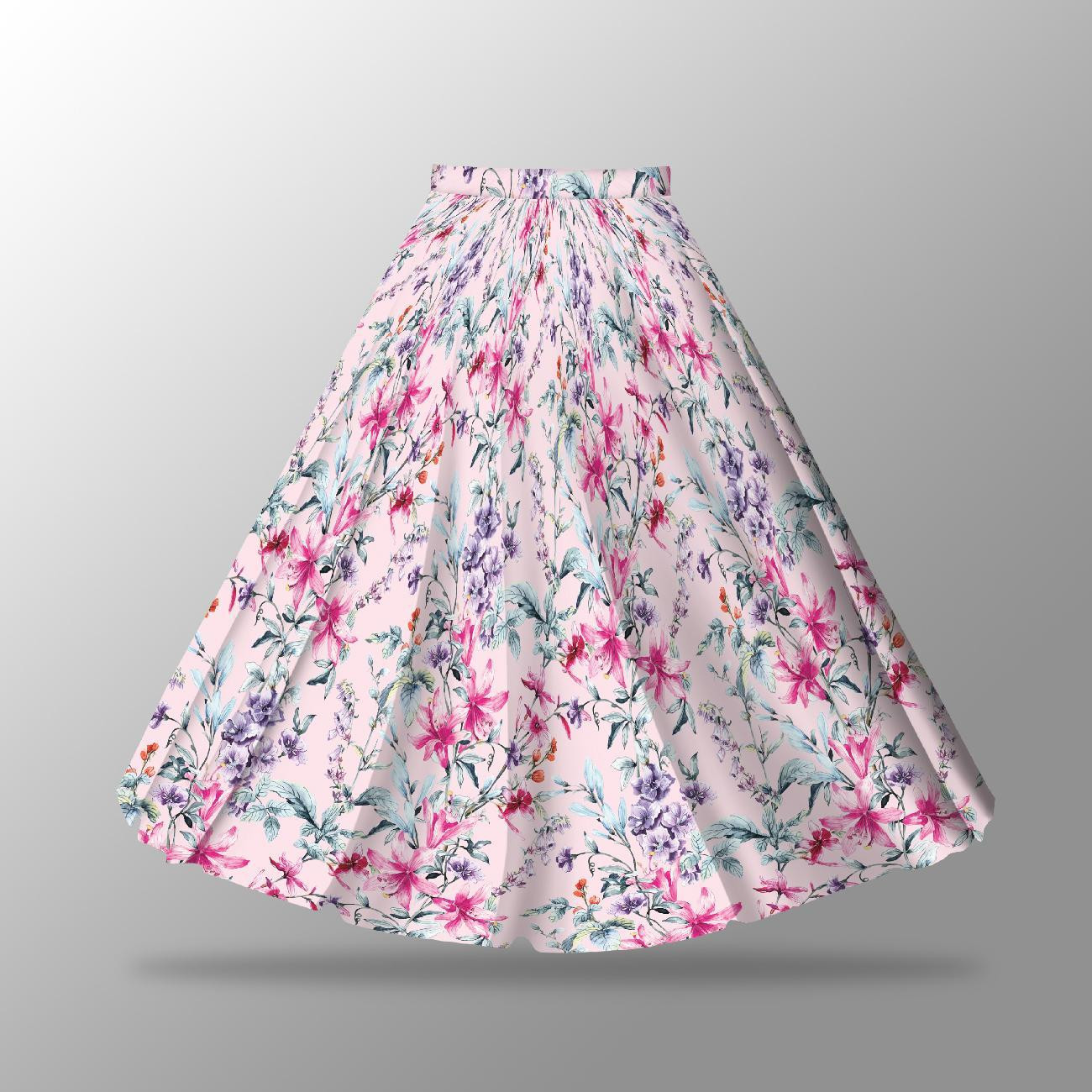 SPRING MEADOW pat. 4 - skirt panel "MAXI"