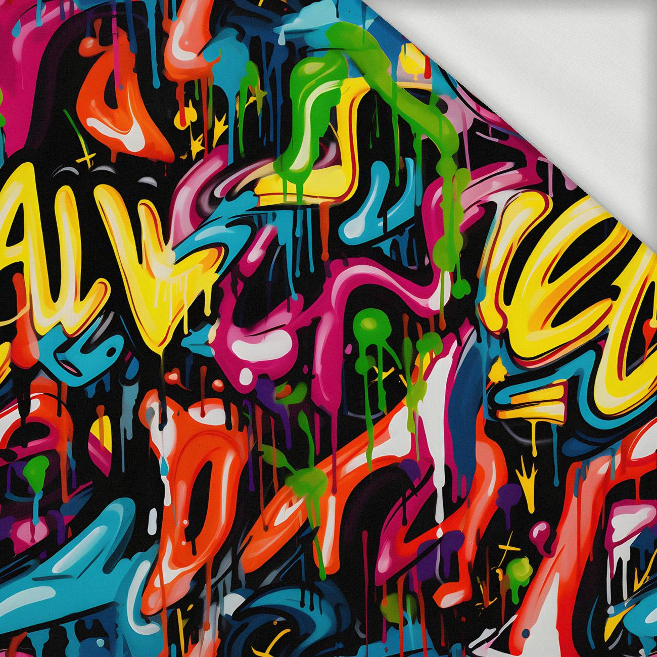 STREET GRAFFITI wz.7 - looped knit fabric