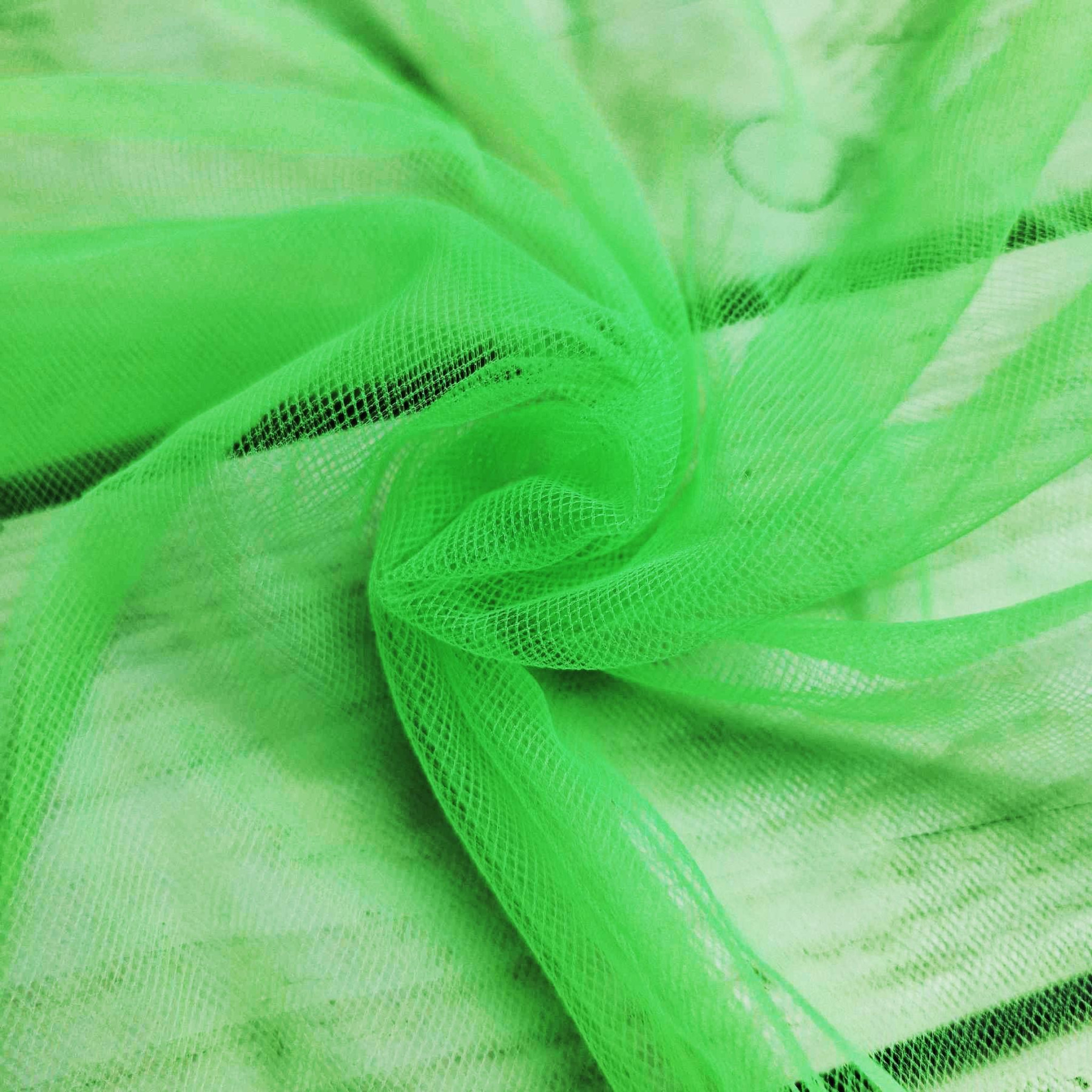 NEON GREEN - chiffon tulle