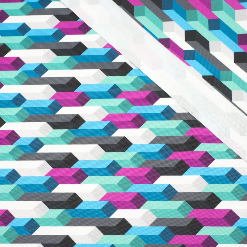 SOLIDS 3D - Waterproof woven fabric