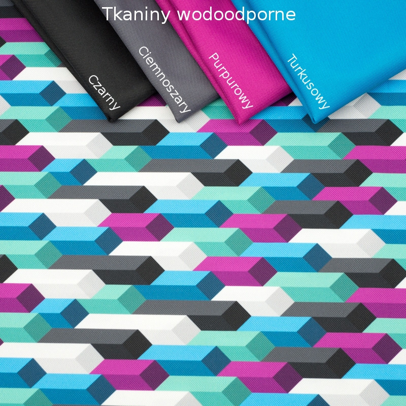 SOLIDS 3D - Waterproof woven fabric