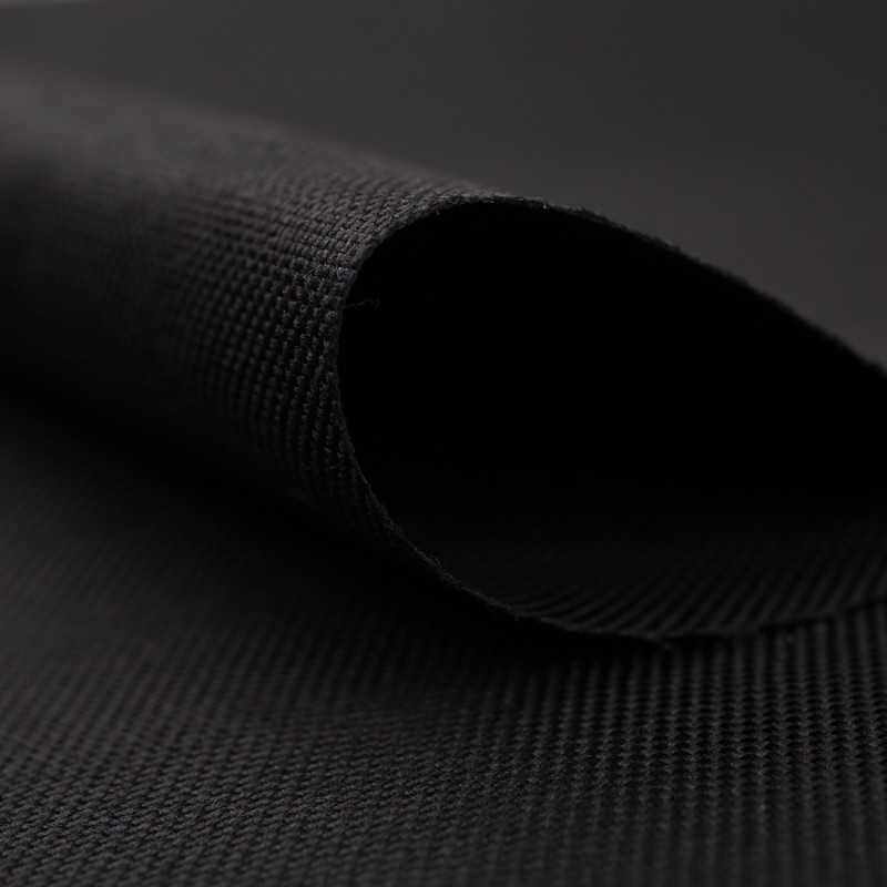 BLACK - Waterproof woven fabric