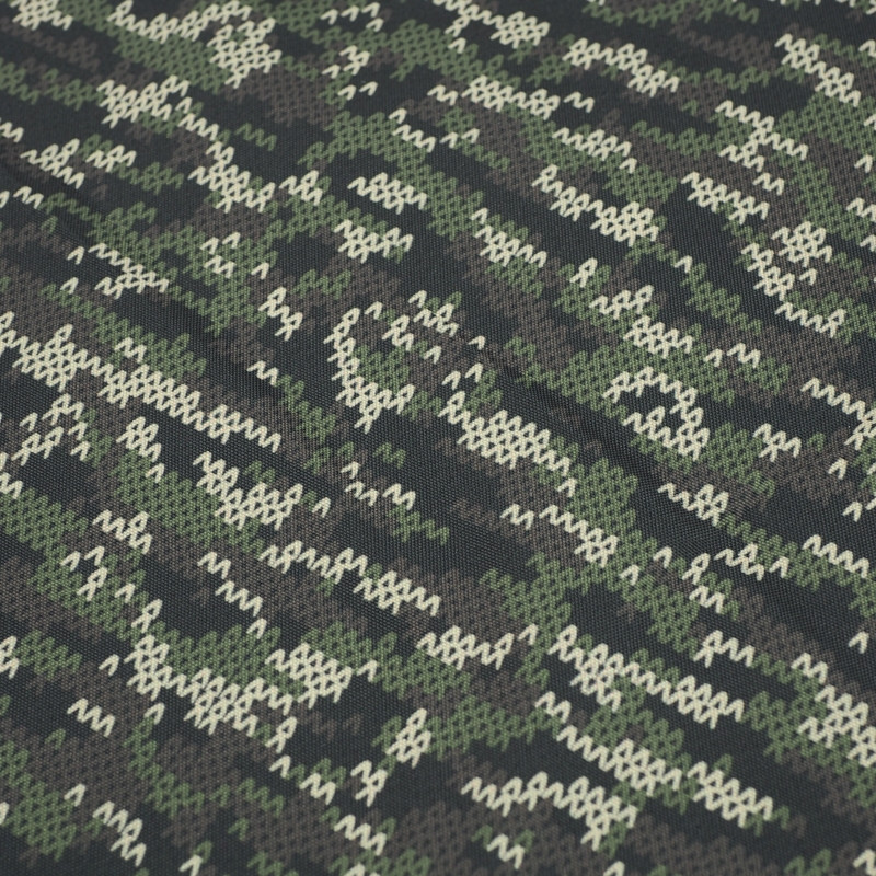 CAMOUFLAGE SWEATER - Waterproof woven fabric