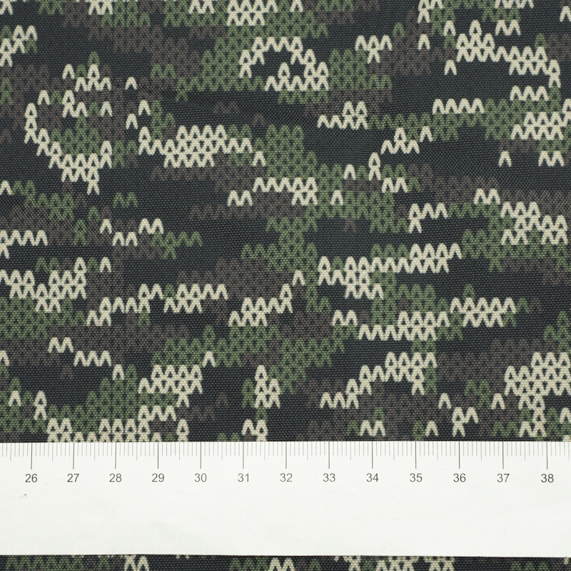 CAMOUFLAGE SWEATER - Waterproof woven fabric