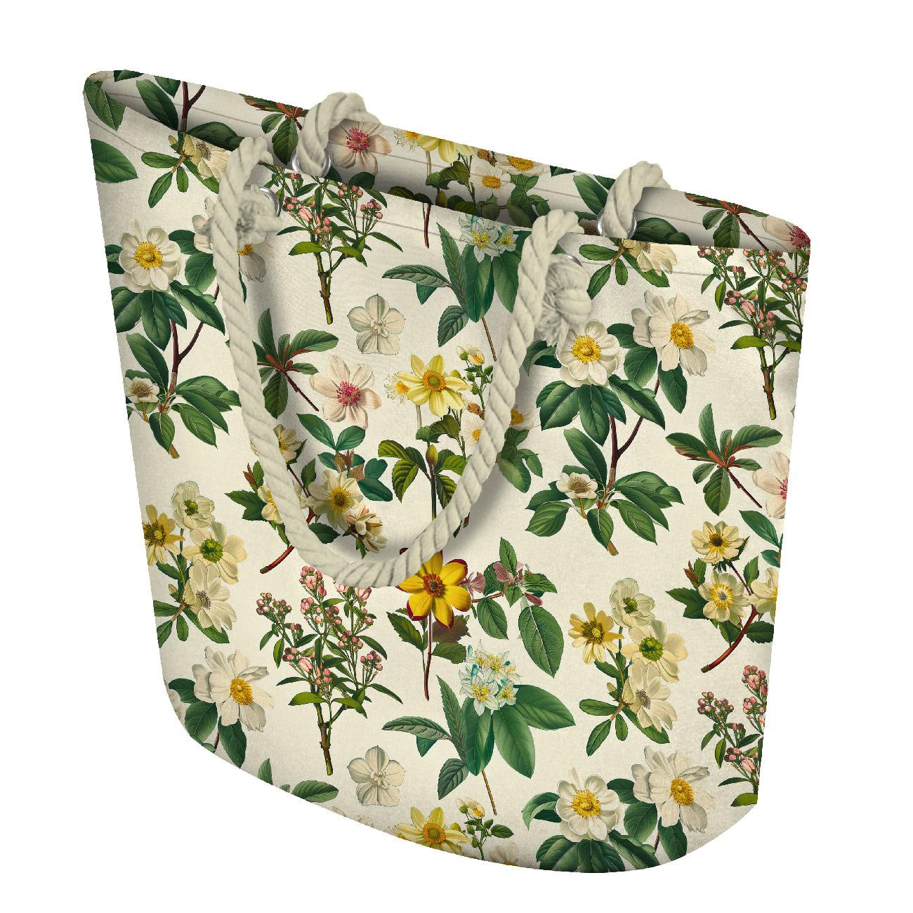 BOTANICAL GARDEN wz.1 - Woven Fabric for tablecloths