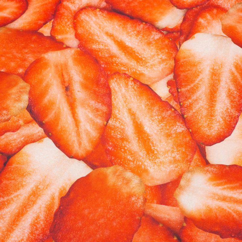 STRAWBERRIES - Waterproof woven fabric