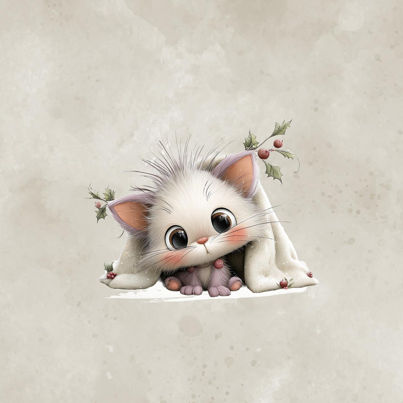 WINTER ANIMALS wz.14 - PANEL (60cm x 50cm)