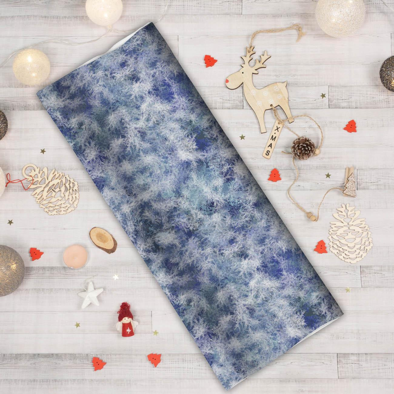 FROST PAT. 2 (WINTER IS COMING) - Cotton woven fabric