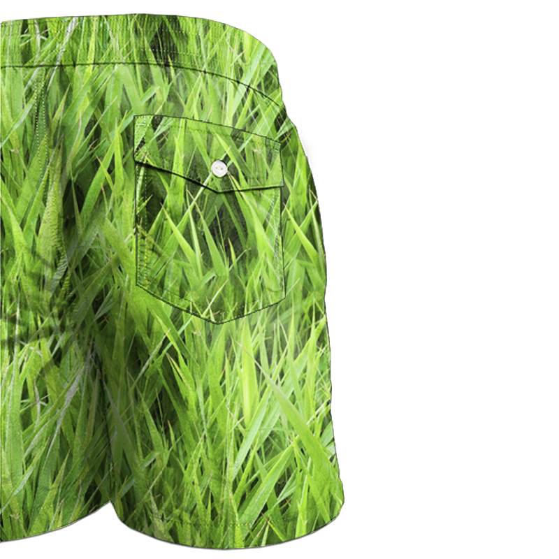 Men's swim trunks - GREEN GLADE - sewing set