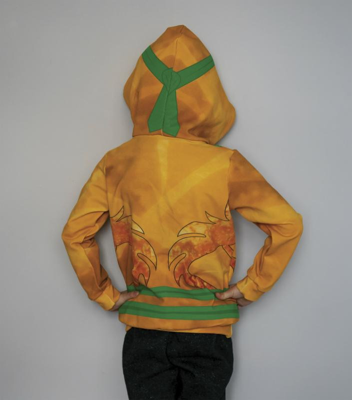 GOLDEN NINJA HOODIE (ALEX) - sewing set