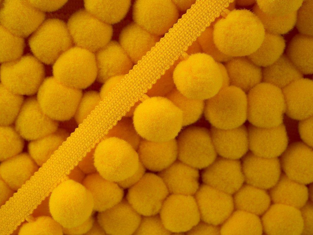 Pom Pom Trim PA40 - YELOW CANARY