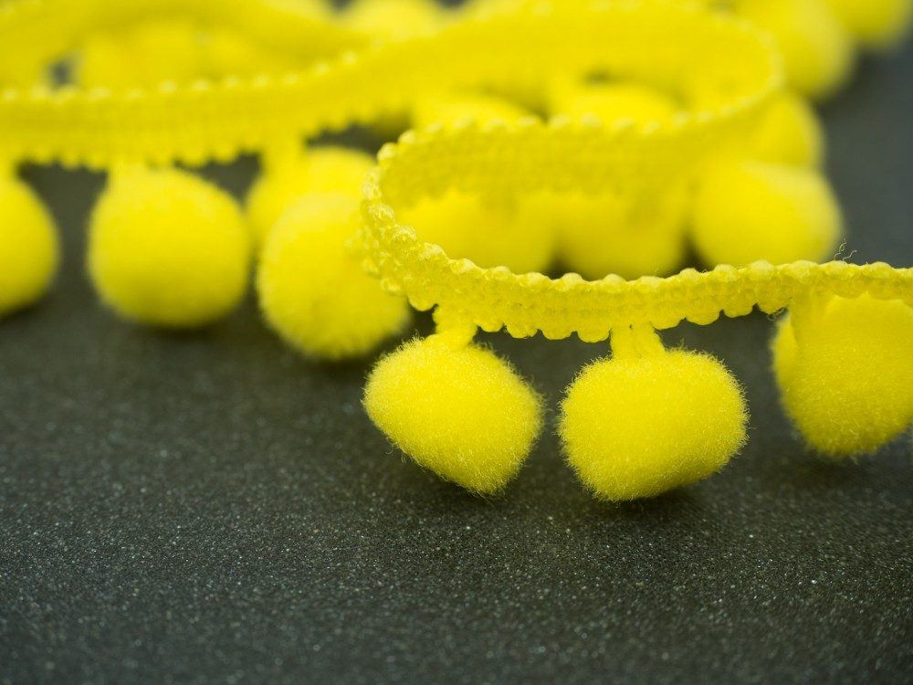 Pom Pom Trim PA18 - YELOW