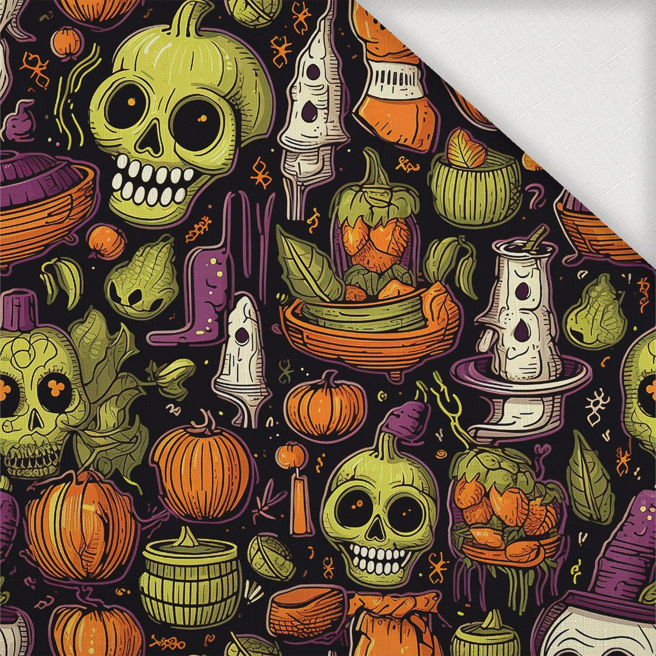 HALLOWEEN wz.12 - Woven Fabric for tablecloths