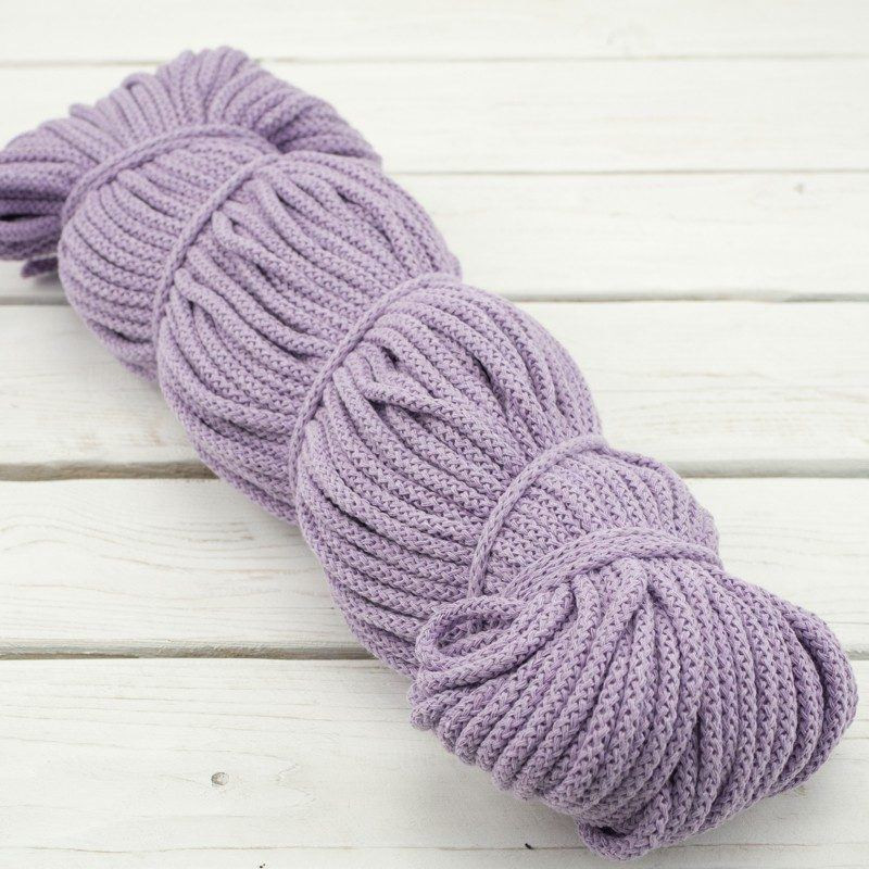 Strings cotton hank 5mm - VIOLET