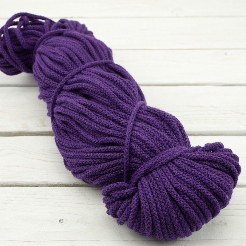 Strings cotton hank 5mm - PURPLE