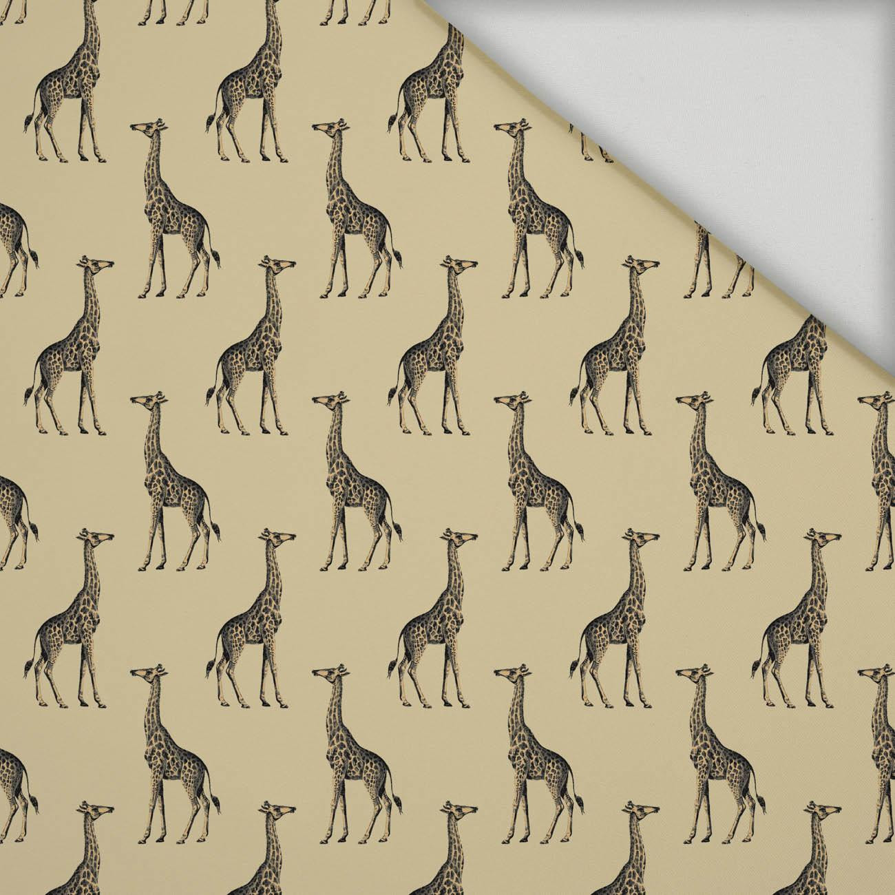 GIRAFFES (SAFARI) - quick-drying woven fabric