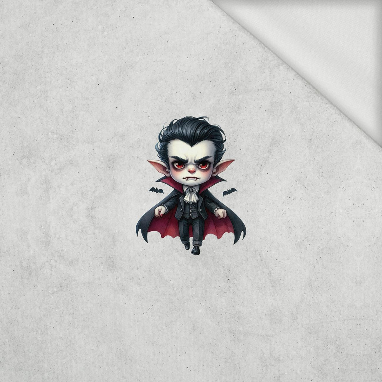 DRACULA CUTE HALLOWEEN WZ. 1 - panel (60cm x 50cm) looped knit