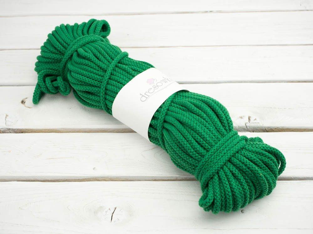 Strings cotton hank 8mm - GREEN