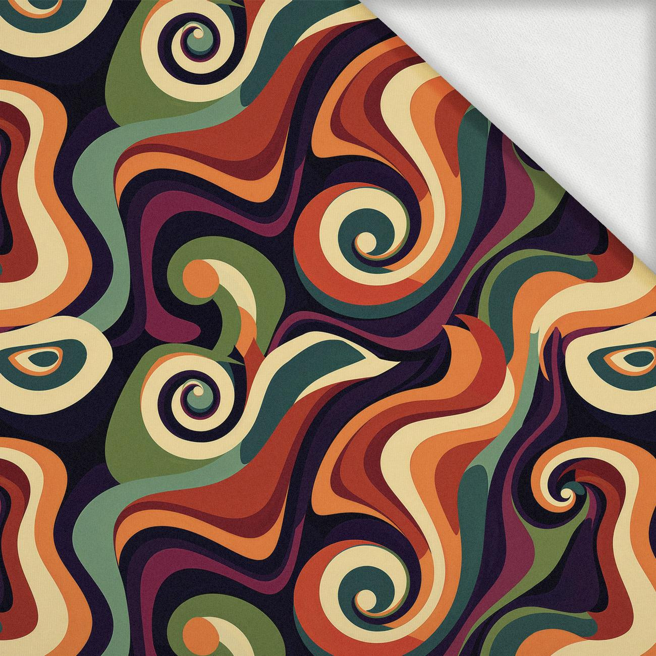 ABSTRACTION wz.17 - looped knit fabric