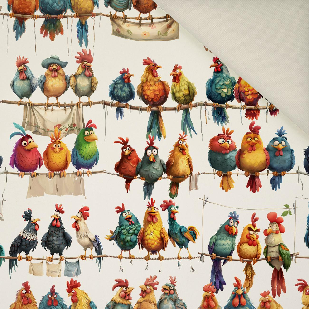 ANIMALS WZ.10- Upholstery velour 