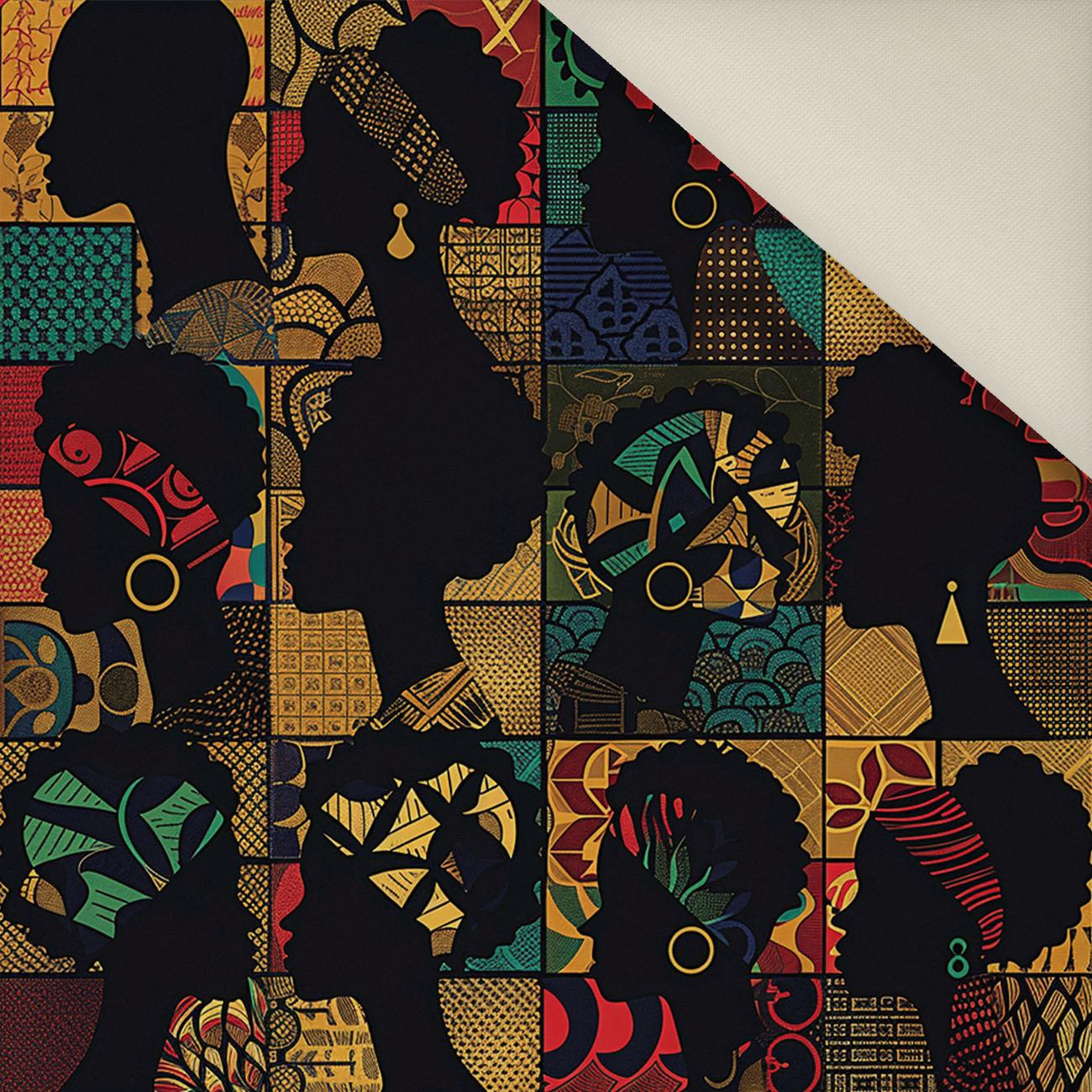 50cm AROUND THE WORLD wz.14- Upholstery velour 