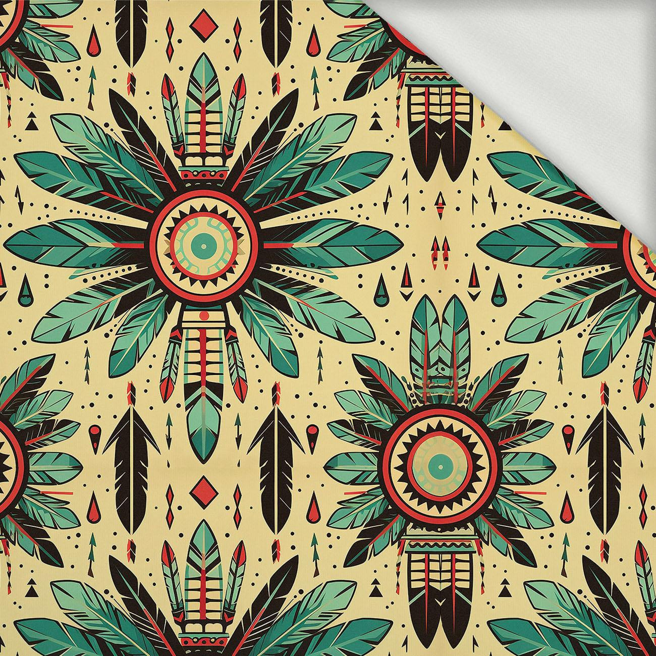 AROUND THE WORLD wz.6 - looped knit fabric