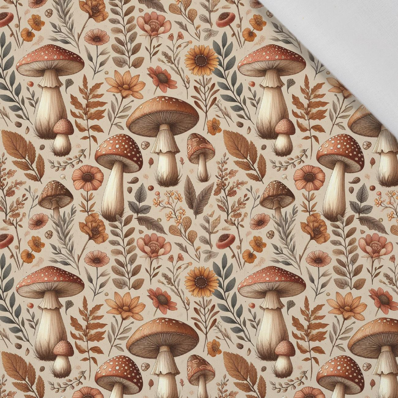 BOTANICAL FOREST wz.2 - Cotton woven fabric