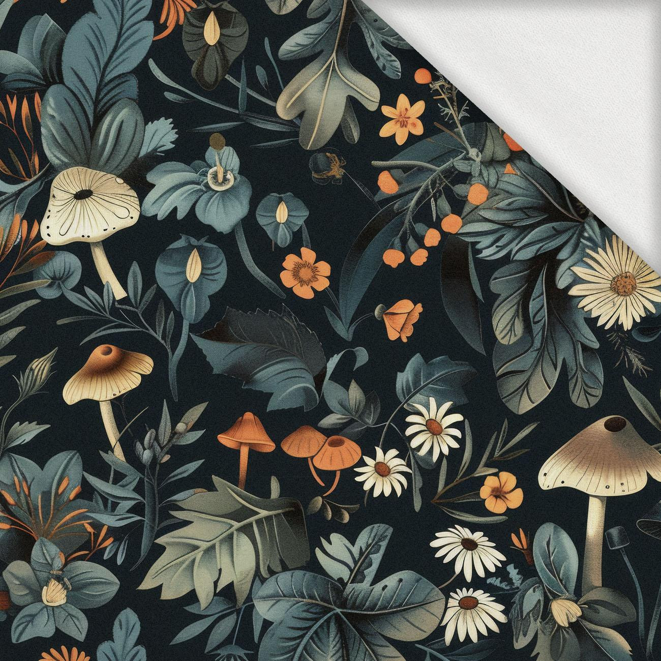 BOTANICAL FOREST WZ. 7 - light brushed knitwear