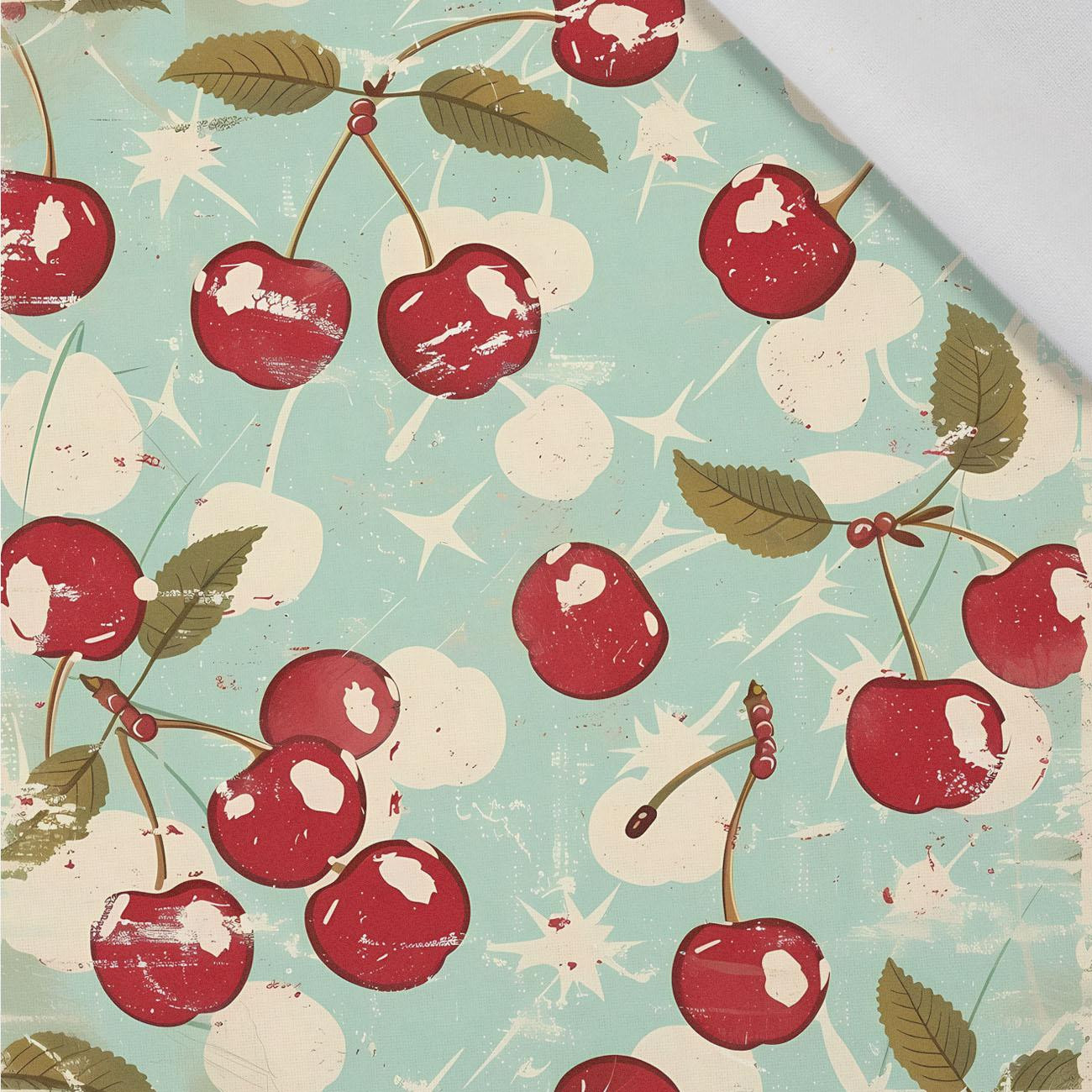 CHERRY wz.2 - Cotton woven fabric