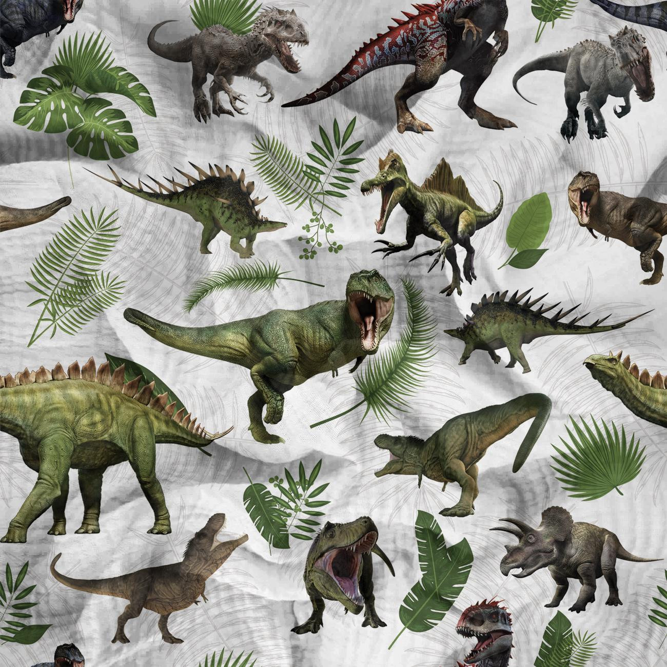 DINO PLANTS - Cotton muslin