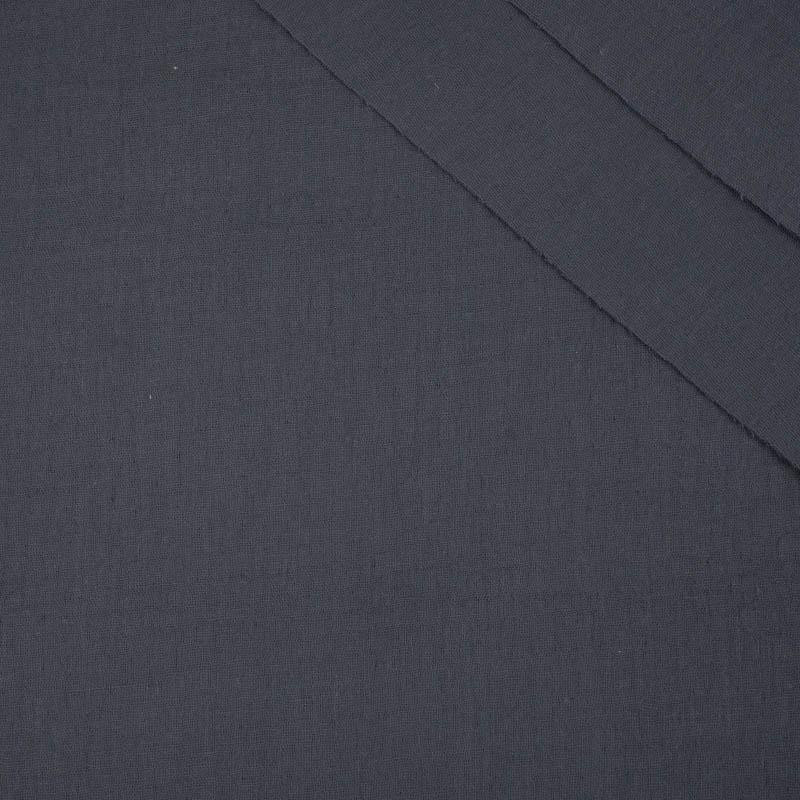 DARK GREY - Cotton muslin