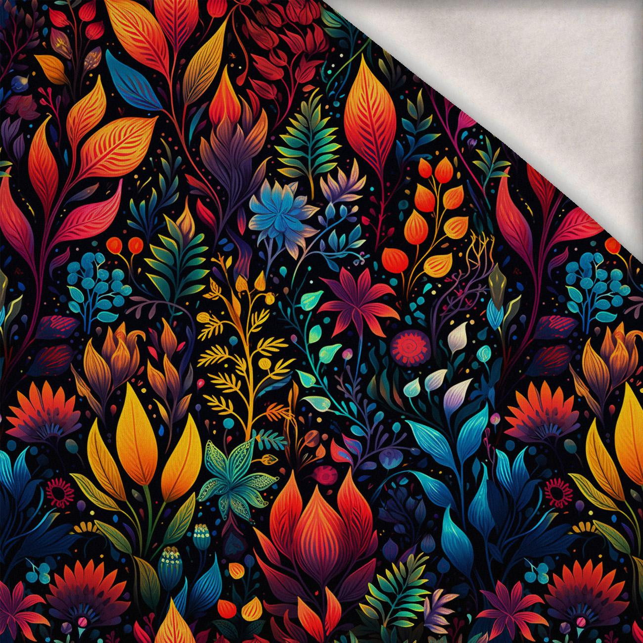 COLORFUL LEAVES pat. 2 - brushed knitwear with elastane ITY COLORFUL LEAVES pat. 2 - brushed knitwear with elastane ITY