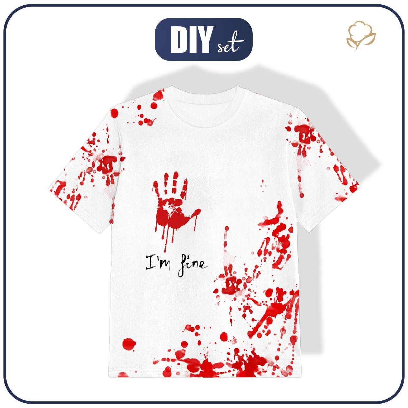 KID’S T-SHIRT - I'M FINE - single jersey