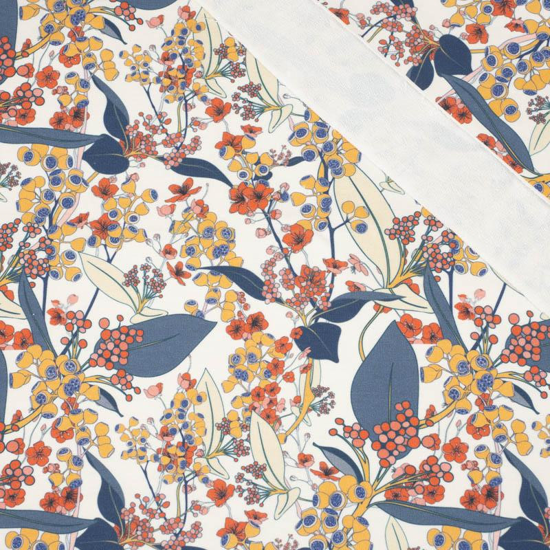 JAPANESE GARDEN pat. 4 (JAPAN)  - looped knit fabric