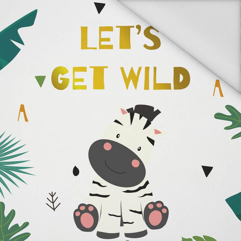 LET'S GET WILD (WILD & FREE) - panel Waterproof woven fabric